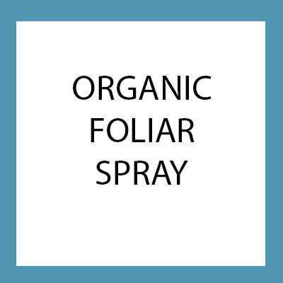 Organic Foliar Spray: COMING SOON